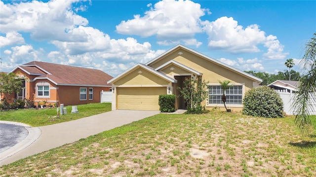 118 Sir Phillips Dr, Davenport, FL 33837 - ranch-style home featuring concrete driveway, a garage, and stucco siding