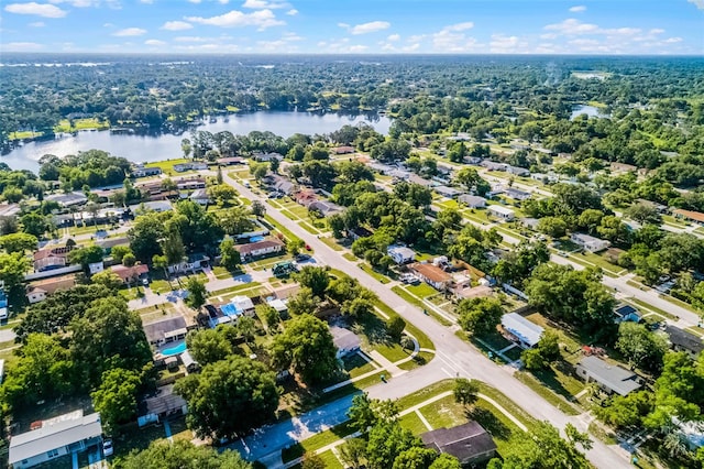 1649 Weybridge St, Deltona, FL 32725 - aerial perspective of suburban area with a nearby body of water