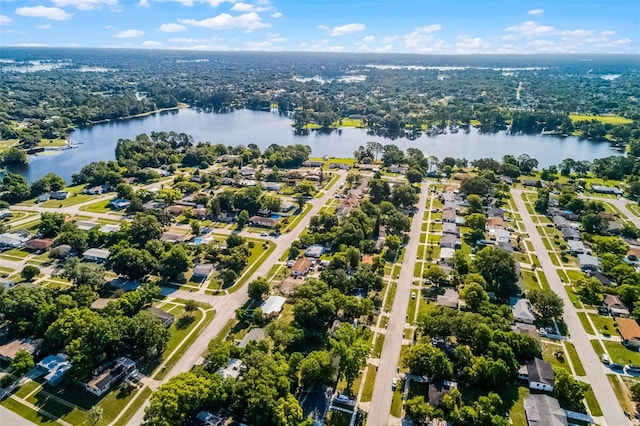 1649 Weybridge St, Deltona, FL 32725 - aerial view of residential area featuring a nearby body of water