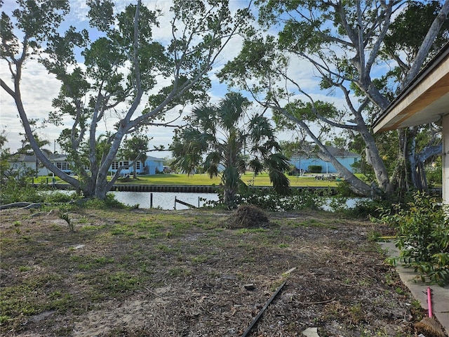 801 Marlin Dr, Punta Gorda, FL 33950 - view of yard featuring a water view