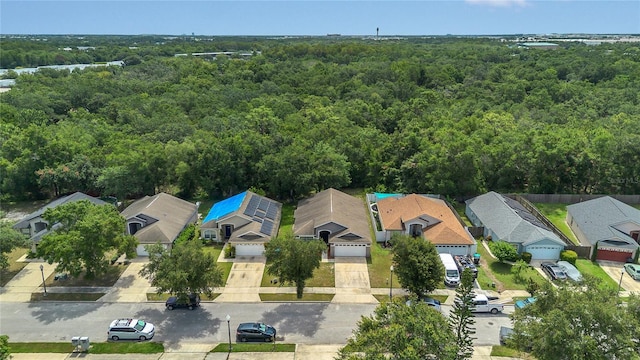 1753 Sage Creek Ct, Orlando, FL 32824 - aerial view of residential area featuring a forest