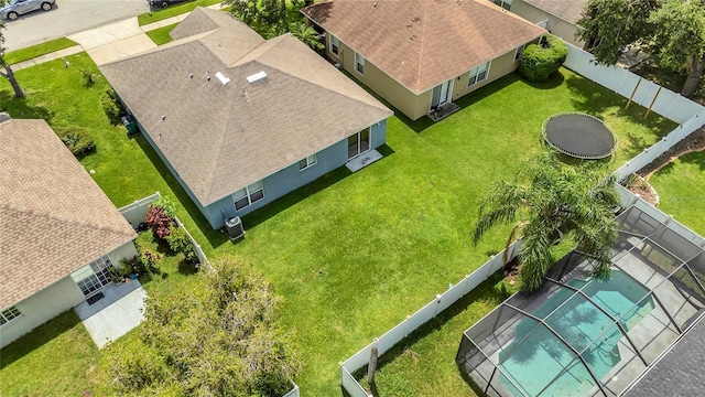 5145 Prairie View Way, Wesley Chapel, FL 33545 - aerial view of property and surrounding area
