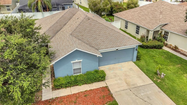 5145 Prairie View Way, Wesley Chapel, FL 33545 - aerial perspective of suburban area