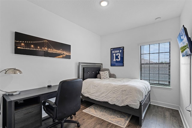 461 Diamond Dove Cv, Winter Springs, FL 32708 - bedroom featuring dark wood-style flooring and an office area