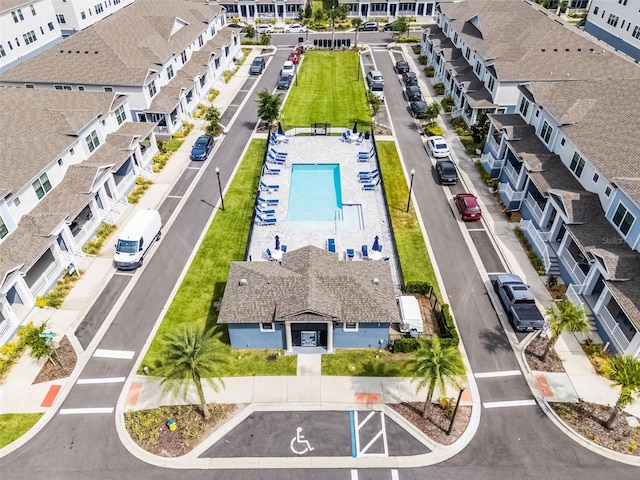 461 Diamond Dove Cv, Winter Springs, FL 32708 - aerial view of a pool