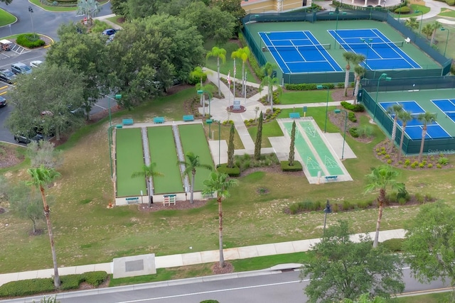 drone / aerial view