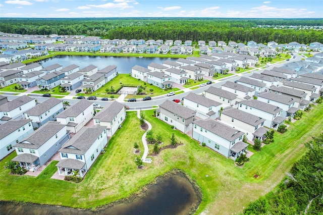 505 Venetian Palms Blvd, New Smyrna Beach, FL 32168 - aerial perspective of suburban area featuring a nearby body of water