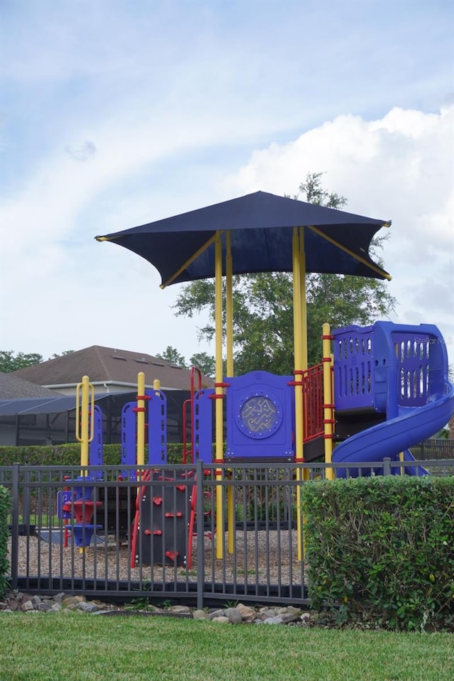 view of community playground