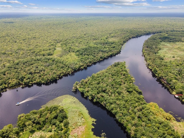 100 Verde Way, Debary, FL 32713 - drone / aerial view of a nearby body of water and a heavily wooded area
