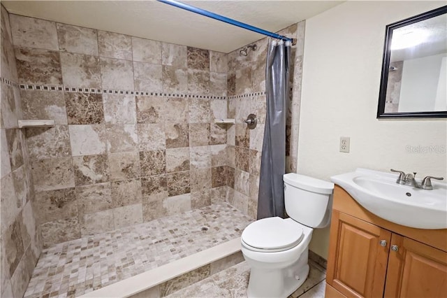 12350 83rd St, Fellsmere, FL 32948 - bathroom featuring vanity and a tile shower