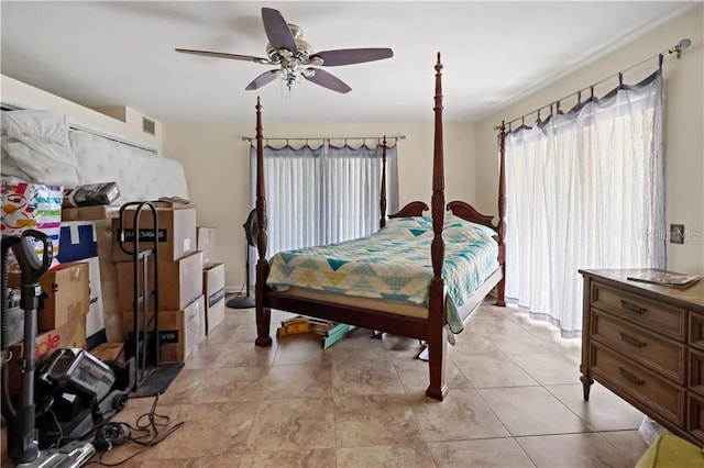 12350 83rd St, Fellsmere, FL 32948 - bedroom featuring a ceiling fan