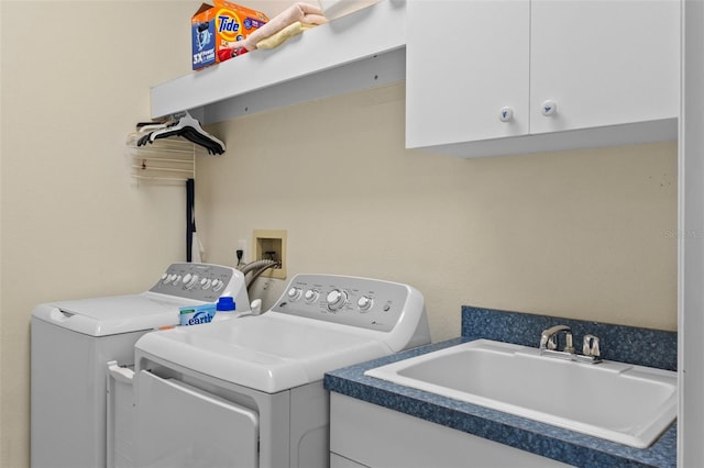 11613 Swift Water Cir, Orlando, FL 32817 - washroom featuring independent washer and dryer and cabinet space