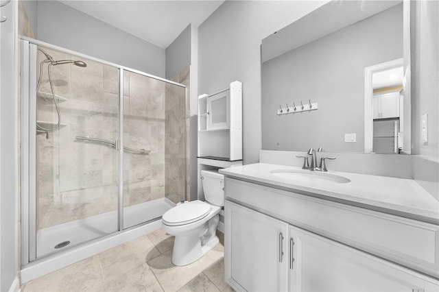 2412 Camden Park Ave, Davenport, FL 33837 - bathroom featuring vanity and a shower stall