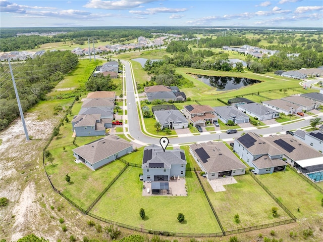 2412 Camden Park Ave, Davenport, FL 33837 - aerial view of residential area with a nearby body of water