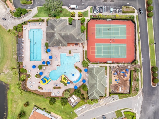 2412 Camden Park Ave, Davenport, FL 33837 - aerial view of a pool