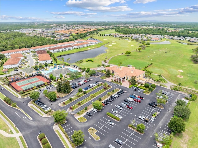 2412 Camden Park Ave, Davenport, FL 33837 - drone / aerial view of a nearby body of water and a golf course