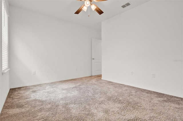 554 Pawnee Ct, Haines City, FL 33844 - spare room with carpet and ceiling fan