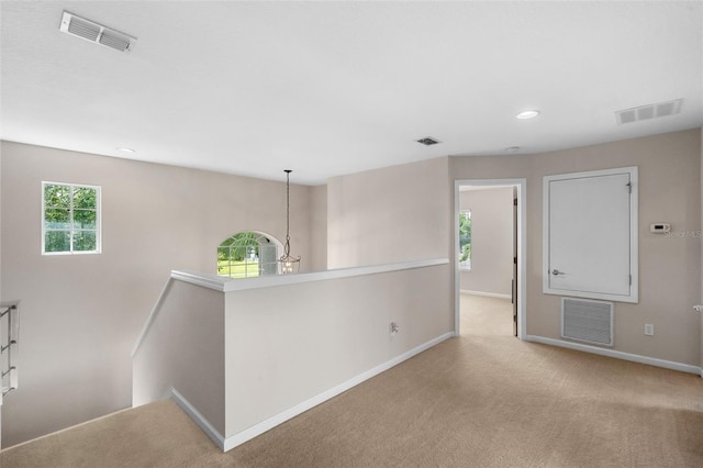 594 Hernando Pl, Clermont, FL 34715 - carpeted empty room featuring baseboards and recessed lighting