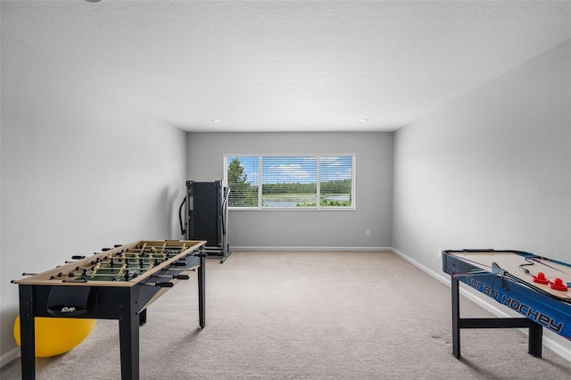 594 Hernando Pl, Clermont, FL 34715 - recreation room with carpet