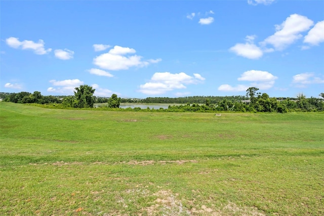 594 Hernando Pl, Clermont, FL 34715 - view of green lawn featuring a water view