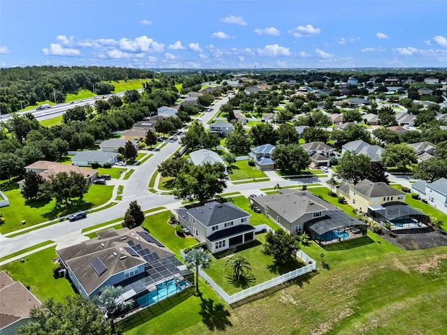 594 Hernando Pl, Clermont, FL 34715 - aerial perspective of suburban area