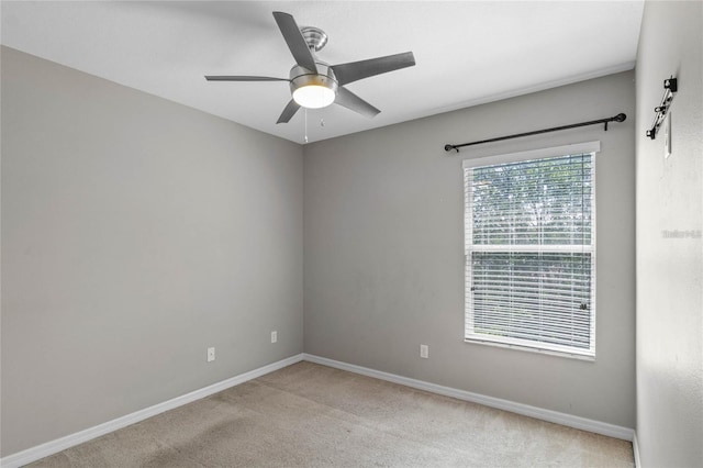 2122 Bent Grass Ave, Ocoee, FL 34761 - empty room with light colored carpet and ceiling fan