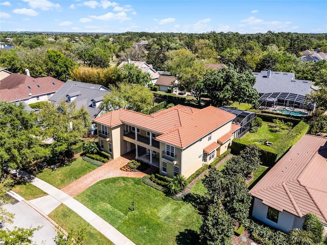 8424 Lake Burden Cir, Windermere, FL 34786 - aerial perspective of suburban area