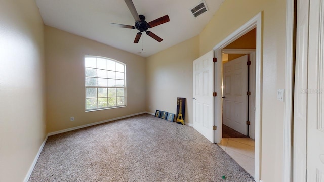 3552 Macauley Ct, Ocoee, FL 34761 - unfurnished room featuring light colored carpet and a ceiling fan