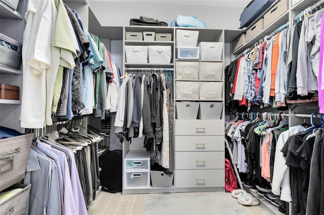 2302 Datura Loop, Saint Cloud, FL 34772 - walk in closet with wood finished floors
