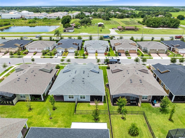 2302 Datura Loop, Saint Cloud, FL 34772 - aerial perspective of suburban area featuring a large body of water