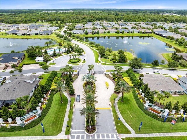 2302 Datura Loop, Saint Cloud, FL 34772 - aerial view of residential area with a large body of water