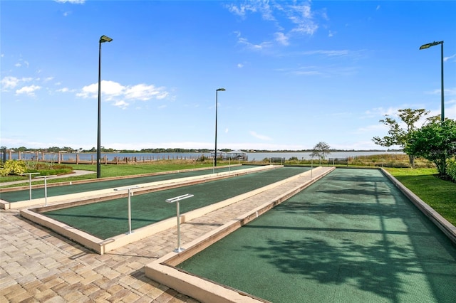 2302 Datura Loop, Saint Cloud, FL 34772 - view of community featuring a bocce ball area and a water view