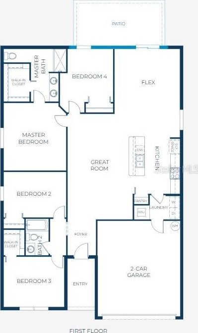 21 Locust Ter, Ocala, FL 34472 - view of property floor plan