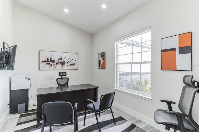 18623 Tunbridge St, Orlando, FL 32833 - office with wood finished floors and recessed lighting