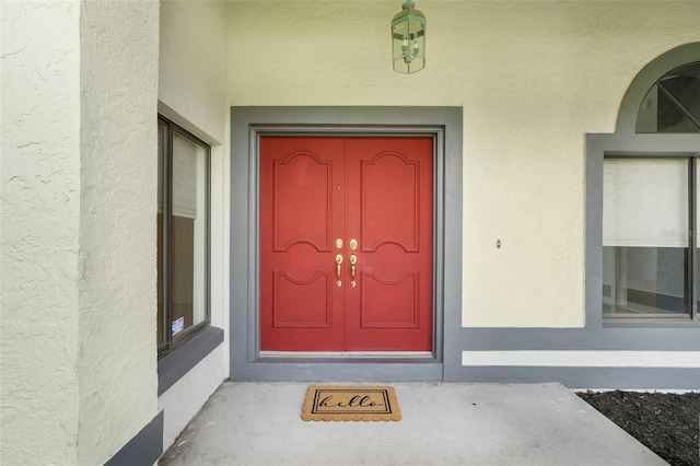 1173 Trotwood Blvd, Winter Springs, FL 32708 - property entrance featuring stucco siding