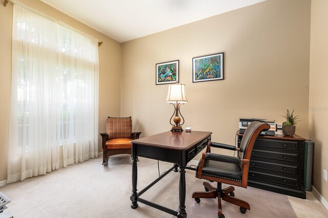 6631 Crestmont Glen Ln, Windermere, FL 34786 - office area featuring carpet flooring and baseboards