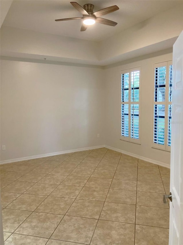 949 Westpark Dr Unit 107, Celebration, FL 34747 - unfurnished room featuring light tile patterned floors and a ceiling fan