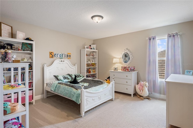 10180 Merrymeeting Bay Dr, Winter Garden, FL 34787 - bedroom with light carpet and a textured ceiling