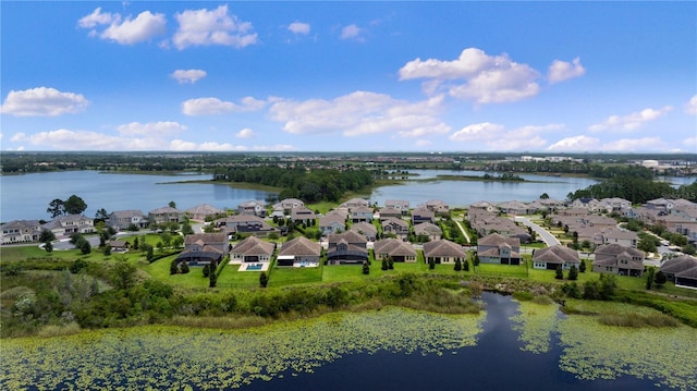 10180 Merrymeeting Bay Dr, Winter Garden, FL 34787 - aerial view of residential area featuring a nearby body of water