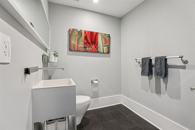 213 Phillips Pl, Orlando, FL 32806 - half bathroom featuring tile patterned flooring and vanity