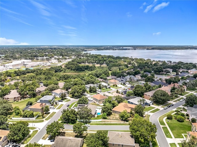 238 Hunt St, Clermont, FL 34711 - aerial view of residential area featuring a nearby body of water