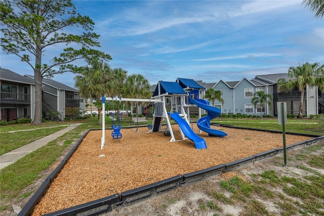 3700 Idlebrook Cir Unit 200, Casselberry, FL 32707 - communal playground with a residential view