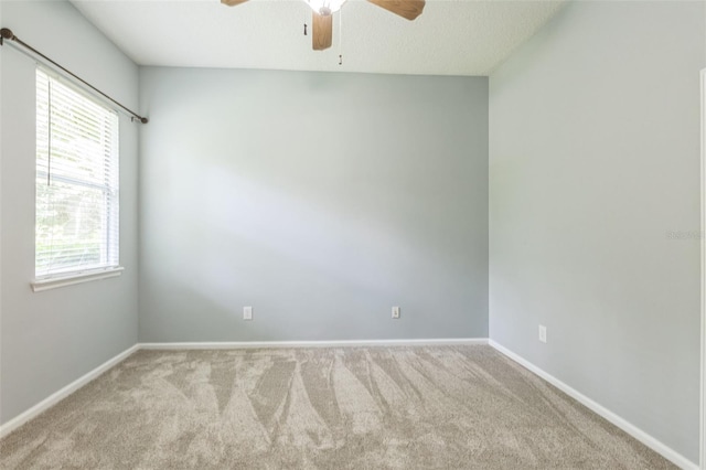 1818 W Cobblestone Ln, Saint Augustine, FL 32092 - carpeted spare room featuring plenty of natural light and a ceiling fan