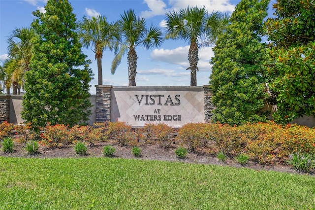 2433 Santa Vista Loop, Apopka, FL 32703 - community / neighborhood sign with a lawn