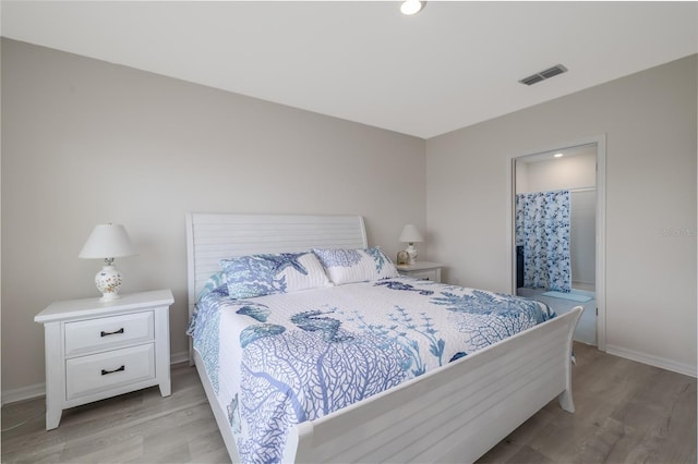 138 Old Mill Pond Rd, Edgewater, FL 32141 - bedroom featuring light wood-style flooring and recessed lighting