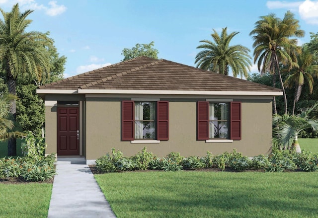 5650 Paddock Fence Ln, Apopka, FL 32712 - ranch-style house featuring stucco siding and a front yard