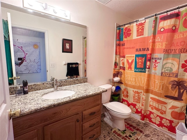 603 Reston Pl, Davenport, FL 33897 - bathroom featuring vanity and curtained shower