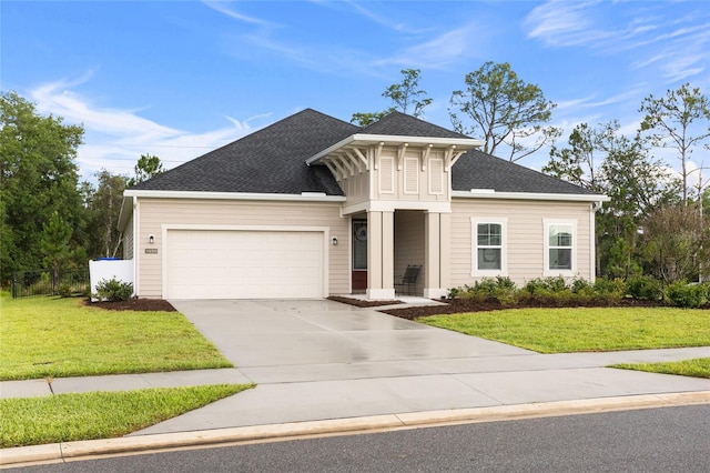 2149 Raglan Cir, Ormond Beach, FL 32174 - view of front of property with a garage, concrete driveway, and a shingled roof