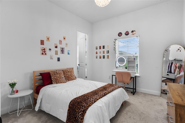2149 Raglan Cir, Ormond Beach, FL 32174 - bedroom featuring light colored carpet and baseboards