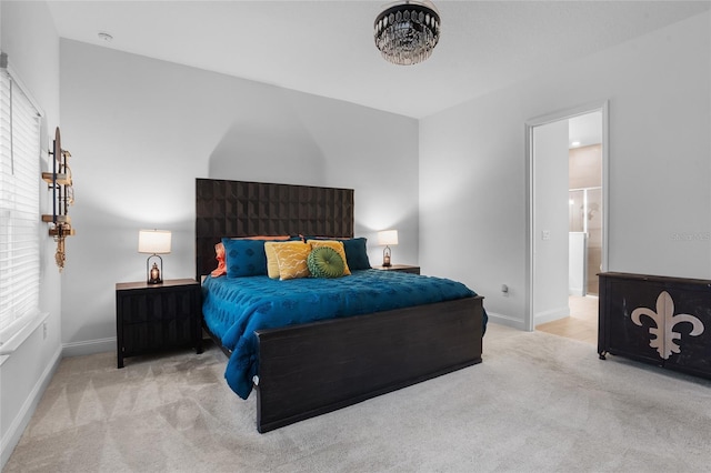 2149 Raglan Cir, Ormond Beach, FL 32174 - bedroom featuring light carpet and baseboards
